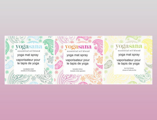 Product Label Design – Yoga Mat Spray